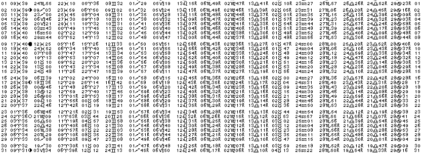 ASTROLOGIE &eacute;ph&eacute;merides astrologiques positions plan&eacute;taires Mars&nbsp;1959
